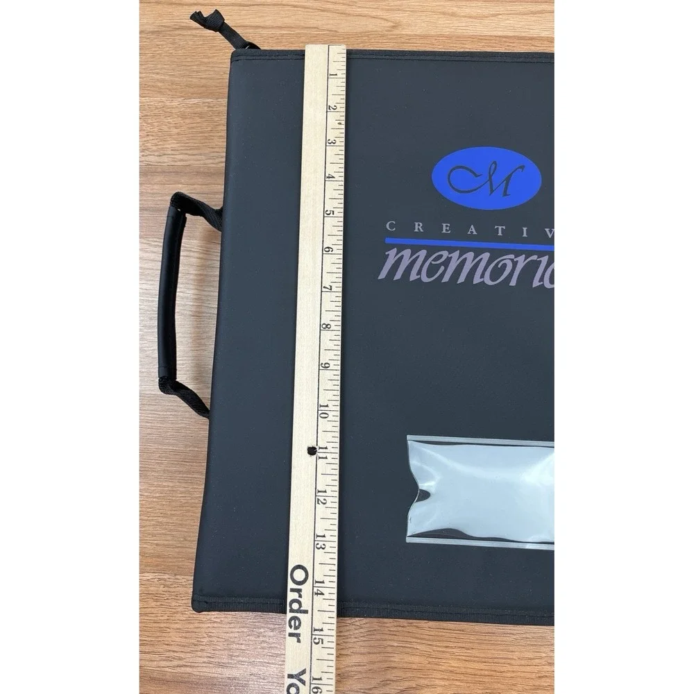 Creative Memories Memory Mate 3 Ring Binder with 24 Storage Pages & New Dividers